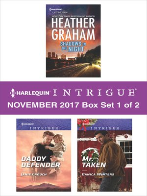 cover image of Harlequin Intrigue November 2017--Box Set 1 of 2